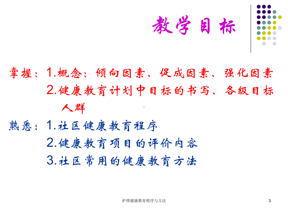 护理健康教育程序与方法课件.ppt_第3页