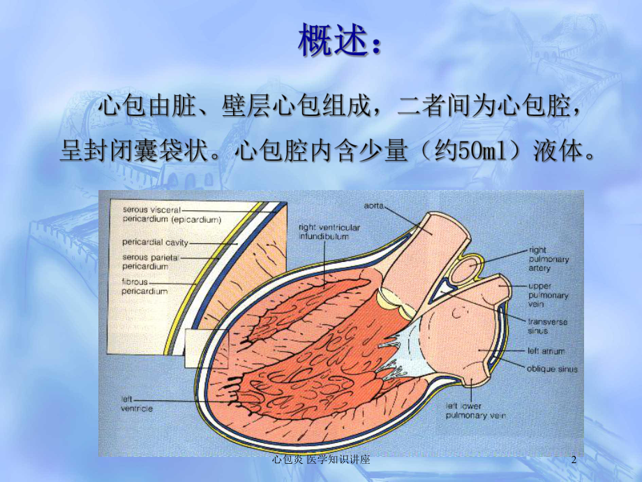 心包炎-医学知识讲座培训课件.ppt_第2页