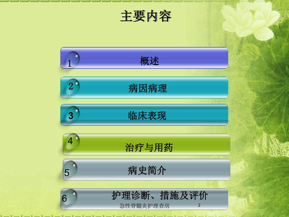 急性脊髓炎护理查房培训课件.ppt_第2页