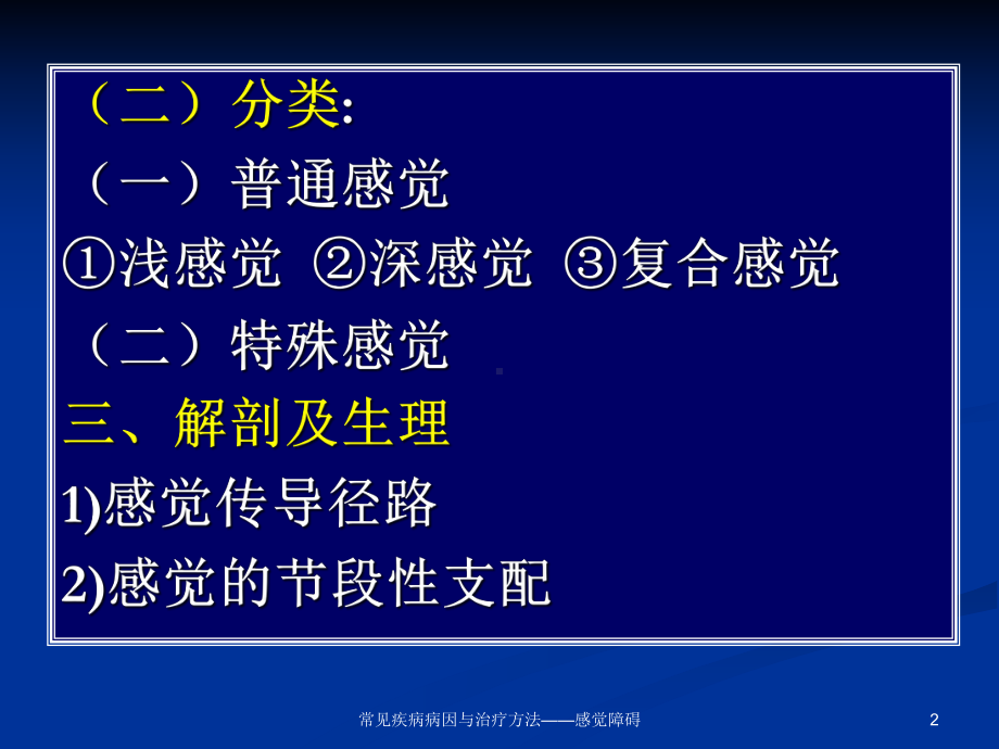 常见疾病病因与治疗方法-感觉障碍课件.ppt_第2页