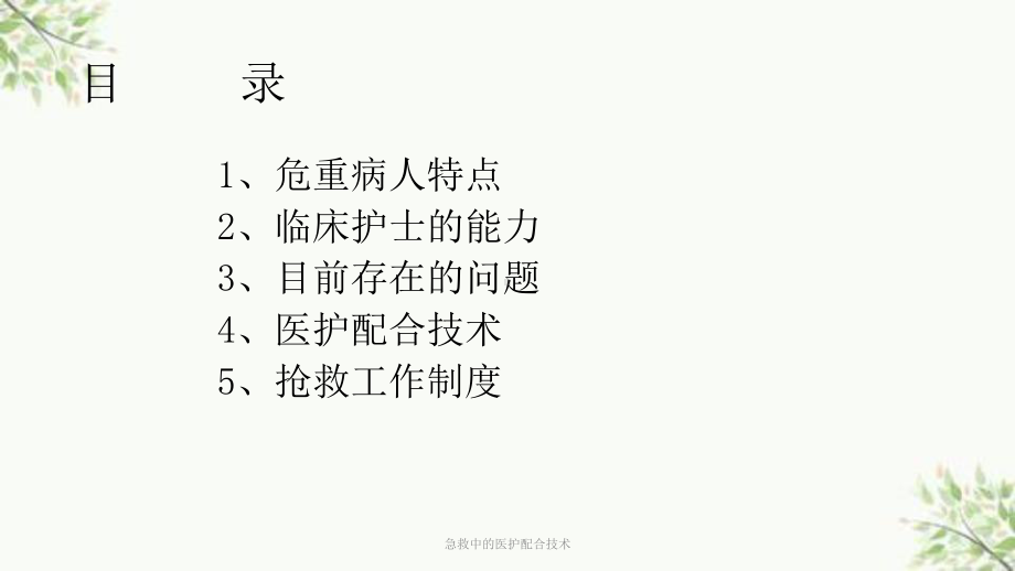 急救中的医护配合技术课件.ppt_第2页