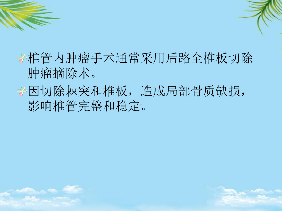 教培用金国良椎管骨瓣回植成形术在椎管内肿瘤手术中的应用课件.ppt_第2页