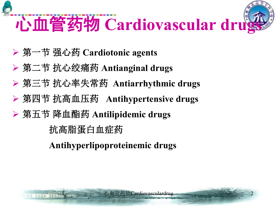 心血管药物Cardiovasculardrug课件.ppt_第2页