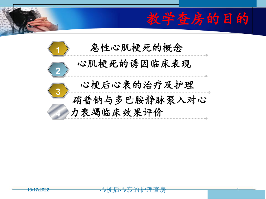 心梗后心衰的护理查房培训课件.ppt_第1页