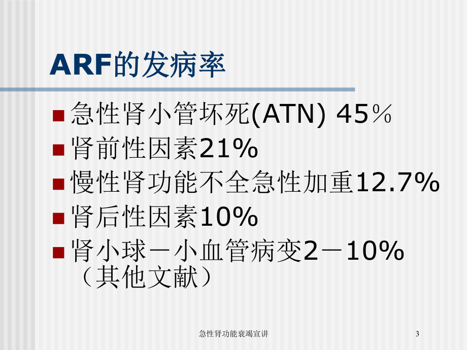 急性肾功能衰竭宣讲培训课件.ppt_第3页