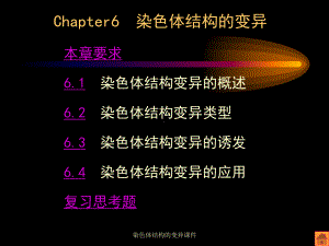 染色体结构的变异课件.ppt