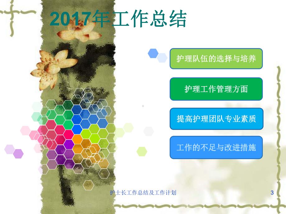 护士长工作总结及工作计划培训课件.ppt_第3页