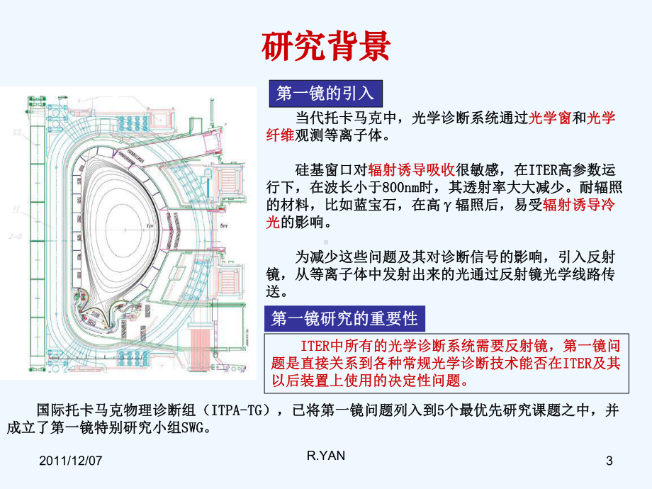 托卡马克诊断第一镜反射率变化机理研究课件.ppt_第3页