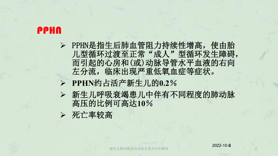 新生儿肺动脉高压诊治专家共识年解读课件.ppt_第2页