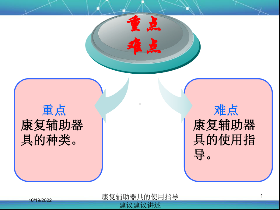 康复辅助器具的使用指导建议建议讲述课件.ppt_第1页