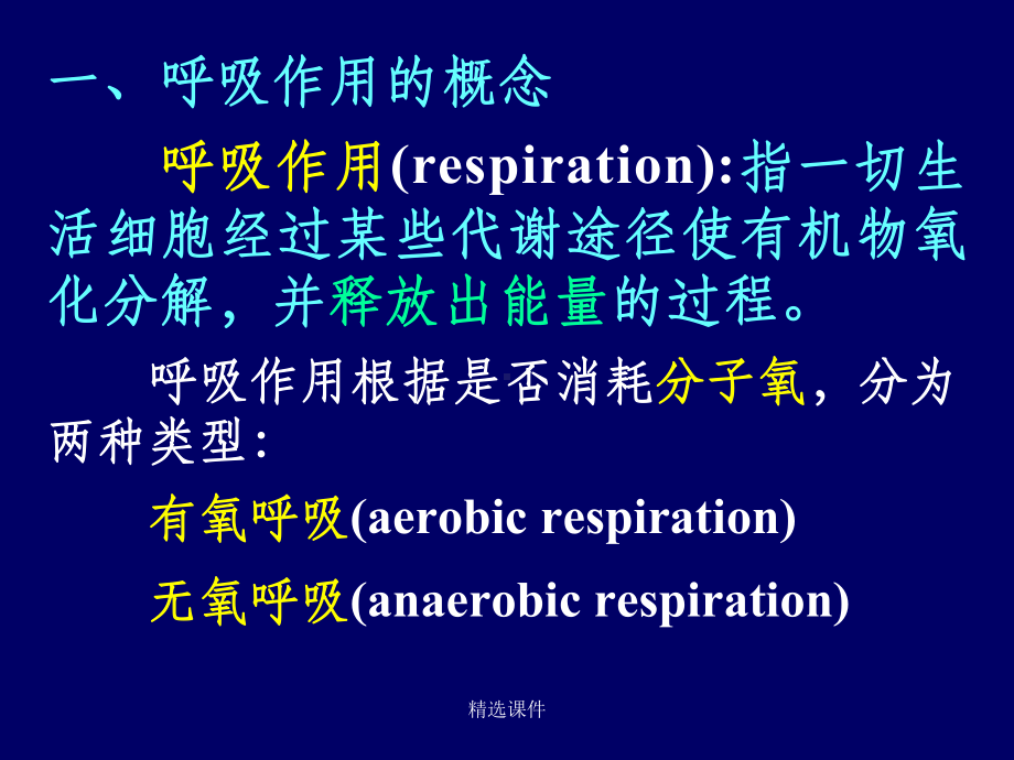 植物生理学第4章--呼吸作用课件.ppt_第3页