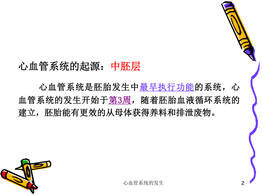 心血管系统的发生培训课件.ppt_第2页