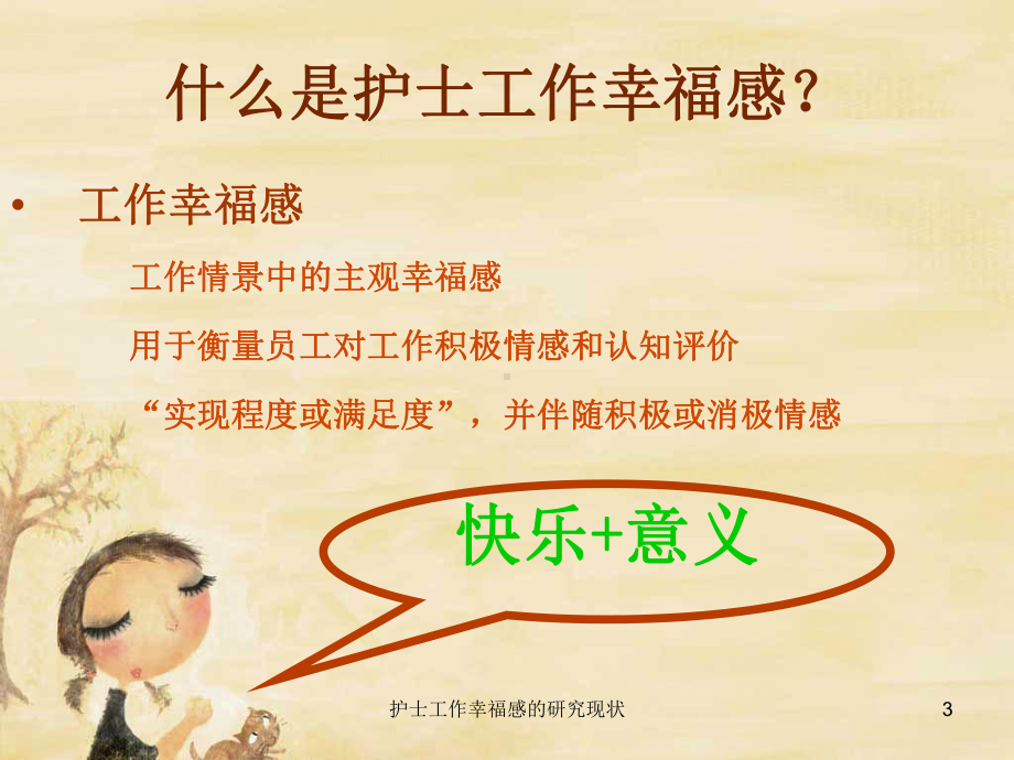 护士工作幸福感的研究现状课件.ppt_第3页