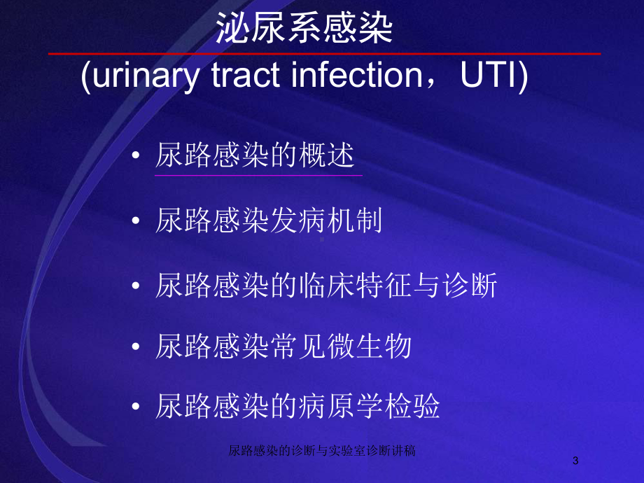 尿路感染的诊断与实验室诊断讲稿培训课件.ppt_第3页