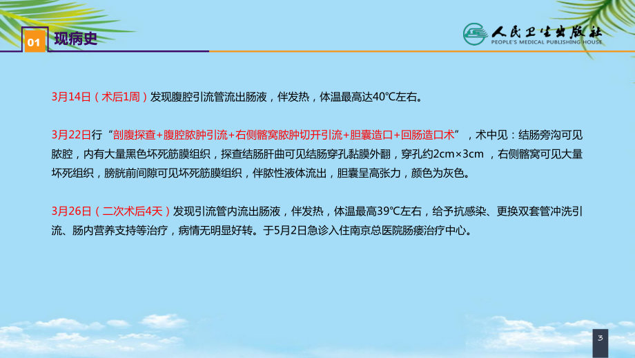 案例分析肠瘘腹腔感染合并脓毒症全面课件.pptx_第3页