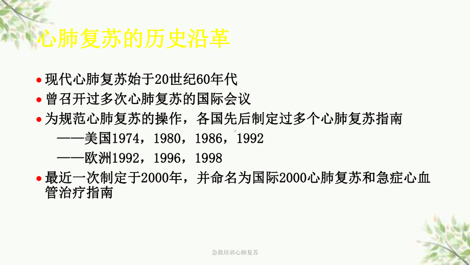 急救培训心肺复苏课件.ppt_第2页