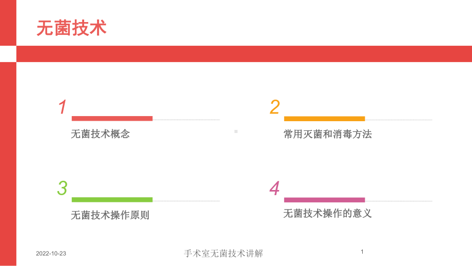 手术室无菌技术讲解培训课件.ppt_第1页