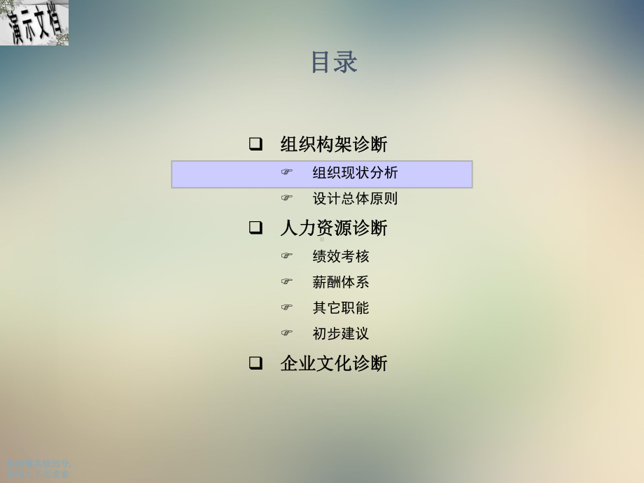 某公司组织结构与人力资源诊断报告课件.ppt_第2页