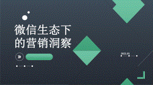 微信生态下的营销洞察报告课件.pptx