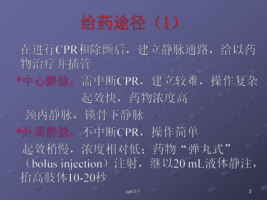 心肺复苏之急救药物-课件.ppt_第3页