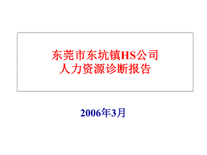 某公司人力资源诊断报告(-51张)课件.ppt