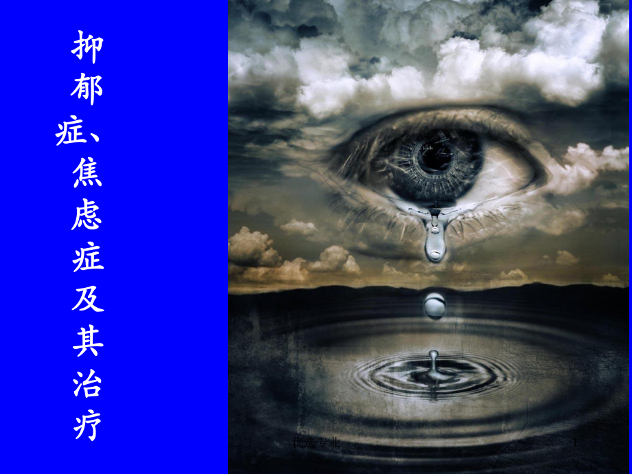 抑郁症及药物治疗(专业研究)课件.ppt_第1页