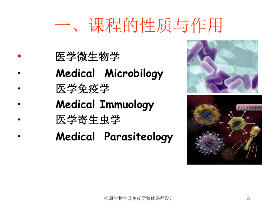 病原生物学及免疫学整体课程设计培训课件.ppt_第3页