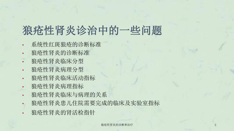 狼疮性肾炎的诊断和治疗课件.ppt_第2页