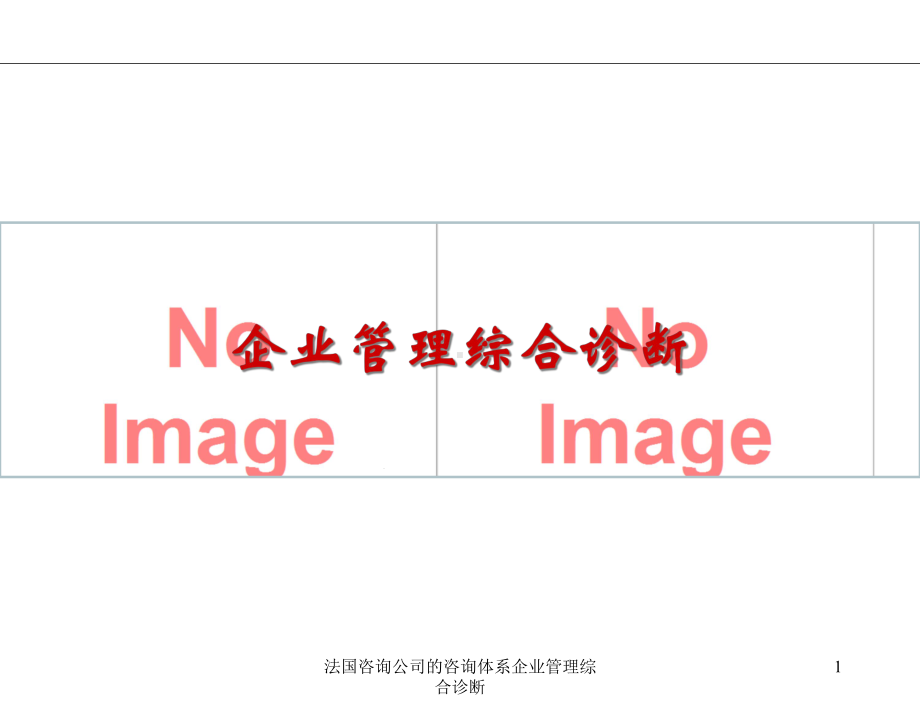 法国咨询公司的咨询体系企业管理综合诊断课件.ppt_第1页