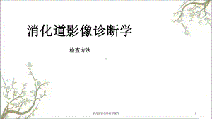 消化道影像诊断学课件.ppt