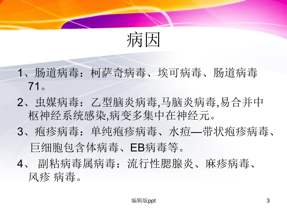 病毒性脑炎-医学课件.ppt_第3页