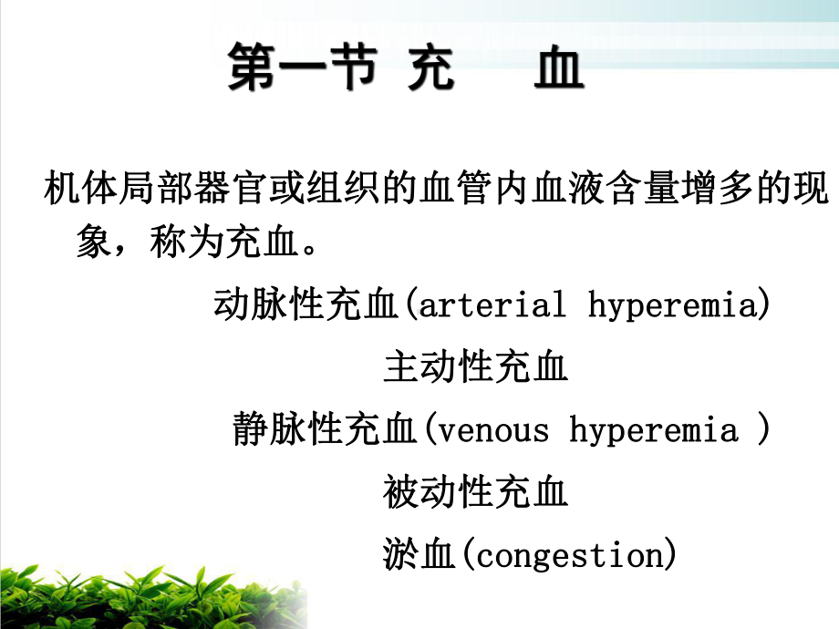 病理学第三章局部血液循环障碍A课件.ppt_第3页