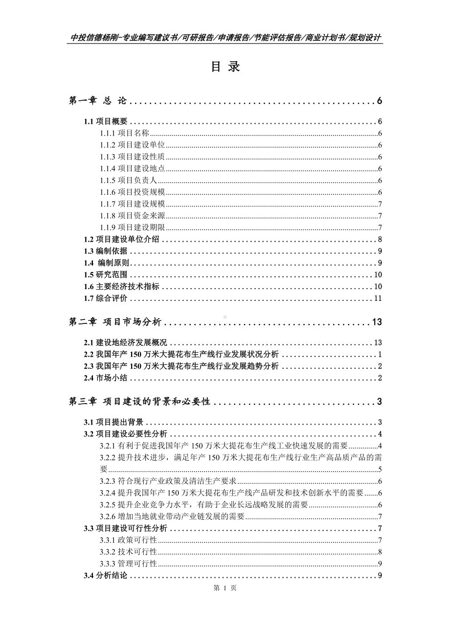 年产150万米大提花布生产线可行性研究报告建议书.doc_第2页