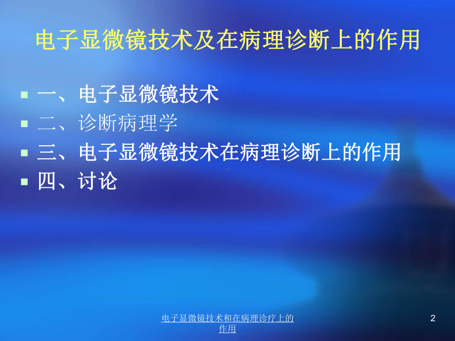 电子显微镜技术和在病理诊疗上的作用培训课件.ppt_第2页