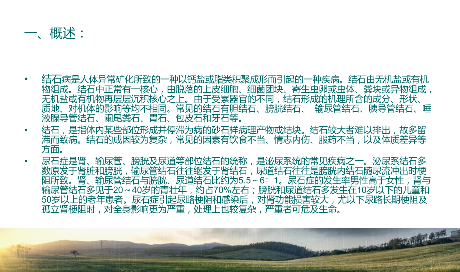 泌尿系结石的分类和饮食注意事项培训课件.ppt_第2页