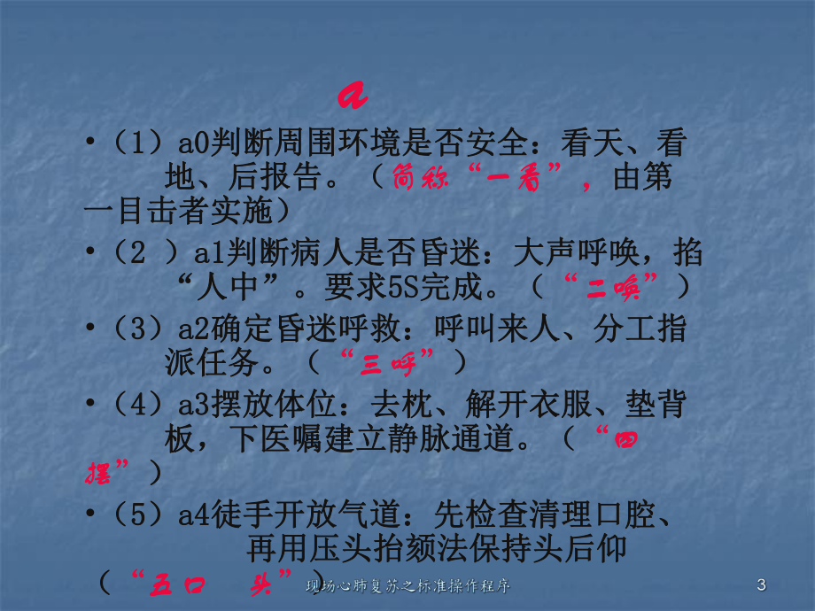 现场心肺复苏之标准操作程序课件.ppt_第3页