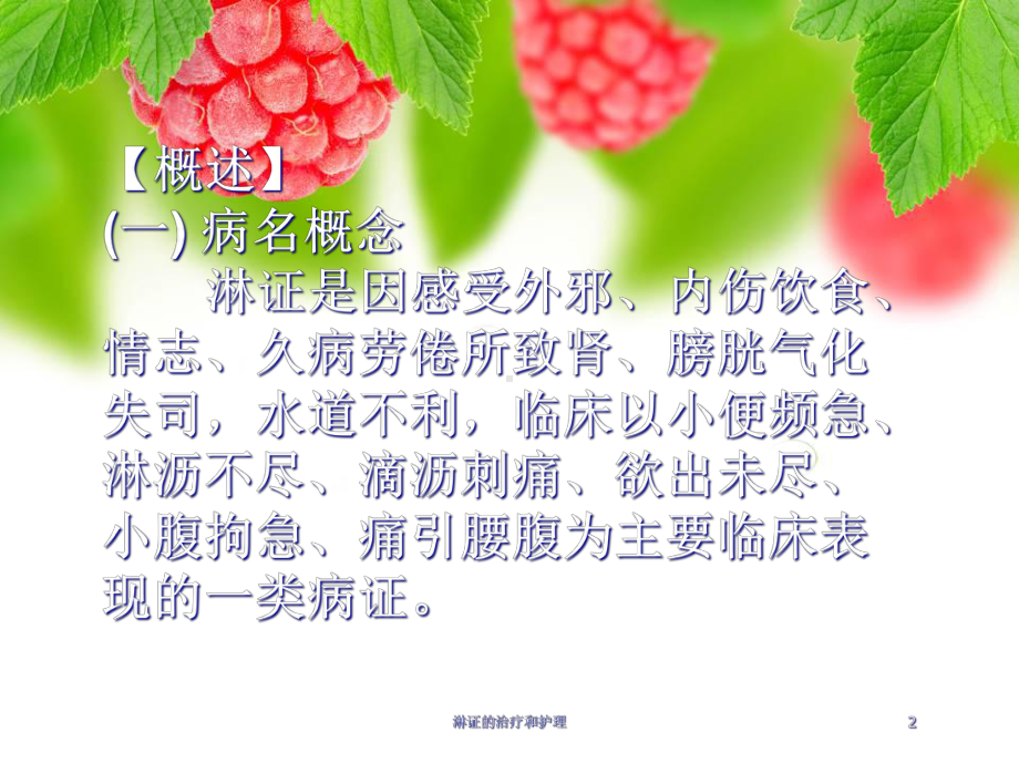 淋证的治疗和护理培训课件.ppt_第2页