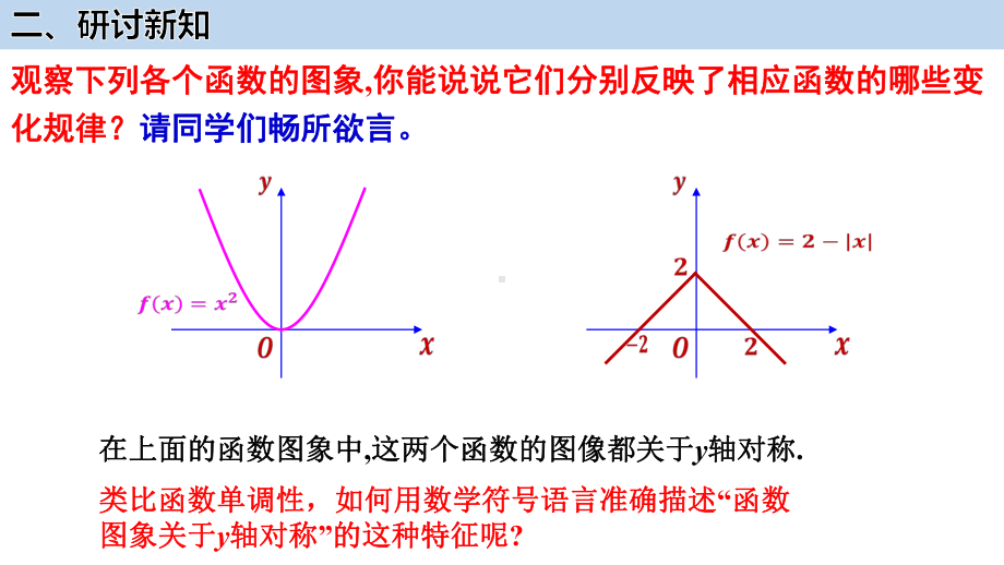 3.2.2函数的奇偶性 ppt课件 -2022新人教A版（2019）《高中数学》必修第一册.pptx_第3页