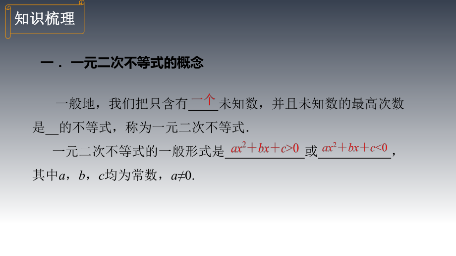 2.3二次函数与一元二次方程、不等式 ppt课件-2022新人教A版（2019）《高中数学》必修第一册.pptx_第2页