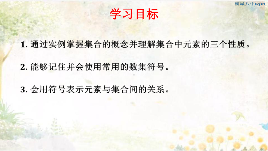 1.1集合的概念 ppt课件 (9)-2022新人教A版（2019）《高中数学》必修第一册.pptx_第2页