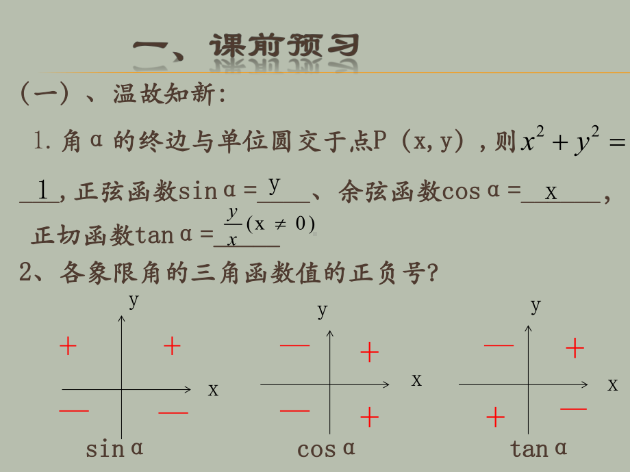 5.2同角三角函数的基本关系ppt课件-2022新人教A版（2019）《高中数学》必修第一册.pptx_第3页