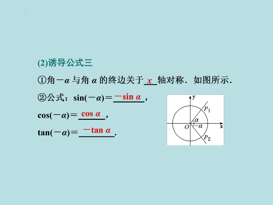 5.3诱导公式（第一课时）ppt课件-2022新人教A版（2019）《高中数学》必修第一册.pptx_第3页