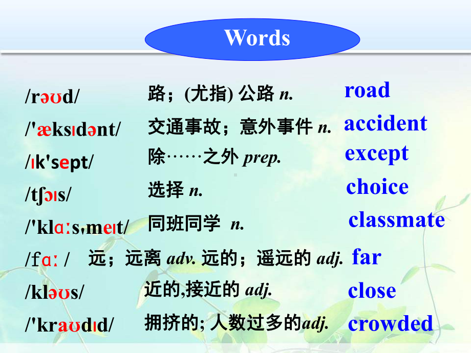 外研版八年级英语上册Module 4 Unit 1课件.ppt-(纯ppt课件,无音视频素材)_第3页