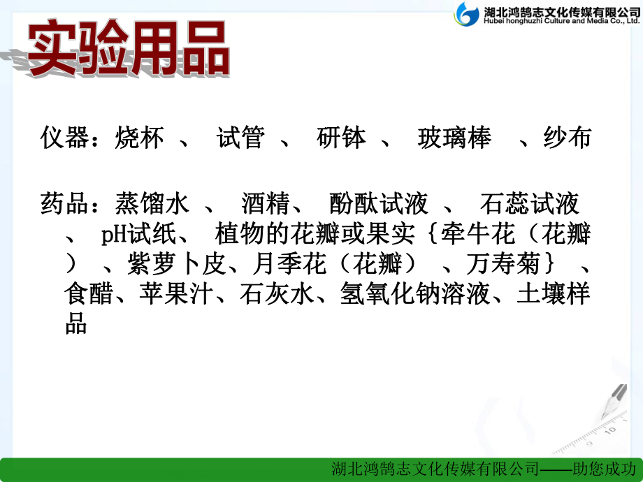 实验活动7 溶液酸碱性的检验 省一等奖课件.ppt_第3页