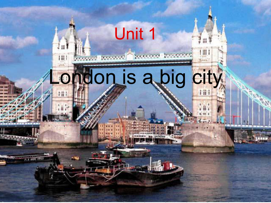 外研版四年级下册M2 U 1 London is a big city课件.ppt_第1页