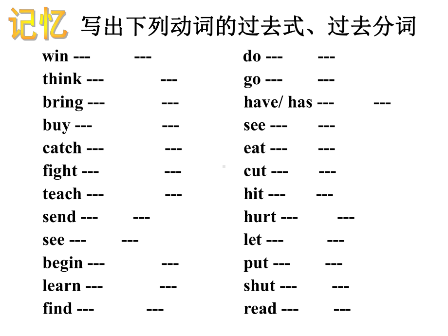 外研版英语八年级下册module 3 unit1 课件.ppt-(纯ppt课件,无音视频素材)_第3页