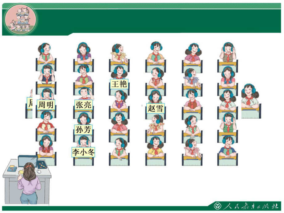 四年级上册数学课件-2.3 用数对确定位置 北京版(共24张PPT).ppt_第3页