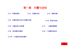 大学解析几何课件.ppt