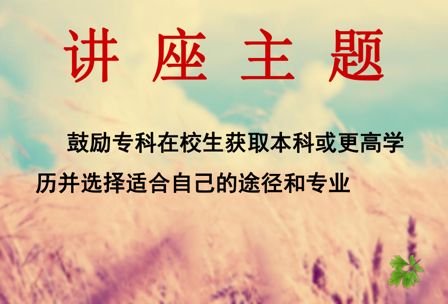 学历提升讲座课件.ppt_第2页