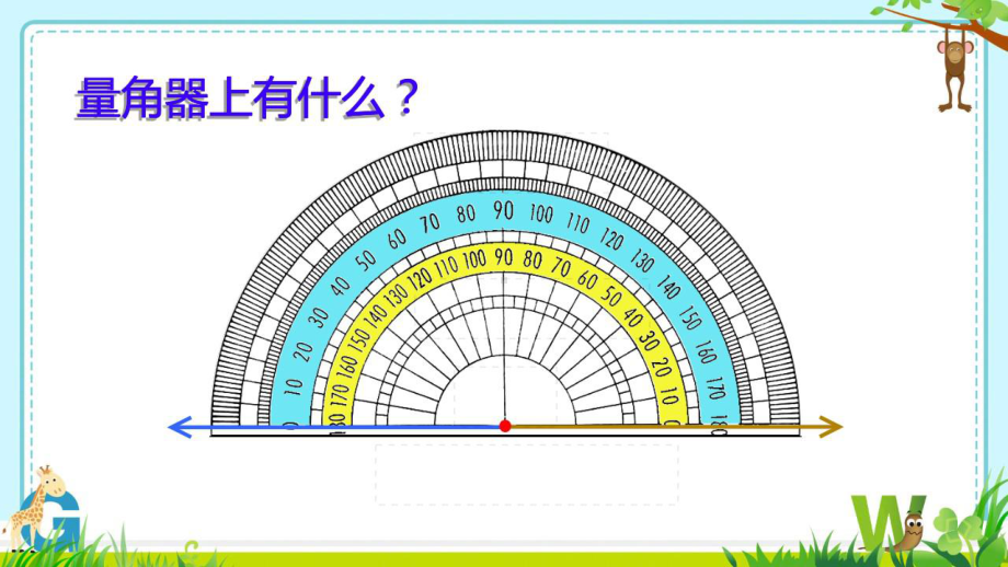 四年级上册数学课件-4.2 角的度量 北京版（共12张PPT）.pptx_第3页